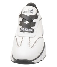 LOVE MOSCHINO STARDUST Zapatillas de suela alta blanco negro - Zapatos Mujer - 5