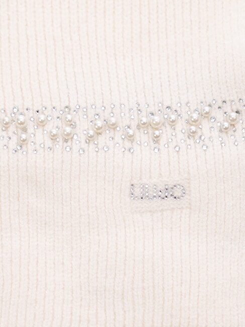 PERLE Bufanda crema blanca - Bufandas