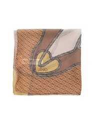 LIUJO LOGO Bufanda estampada natural - Bufandas - 4