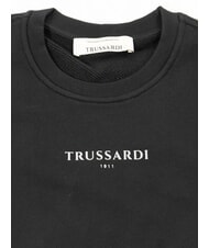 TRUSSARDI JERSEY Sudadera de algod&oacute;n negro - Sudaderas - 2