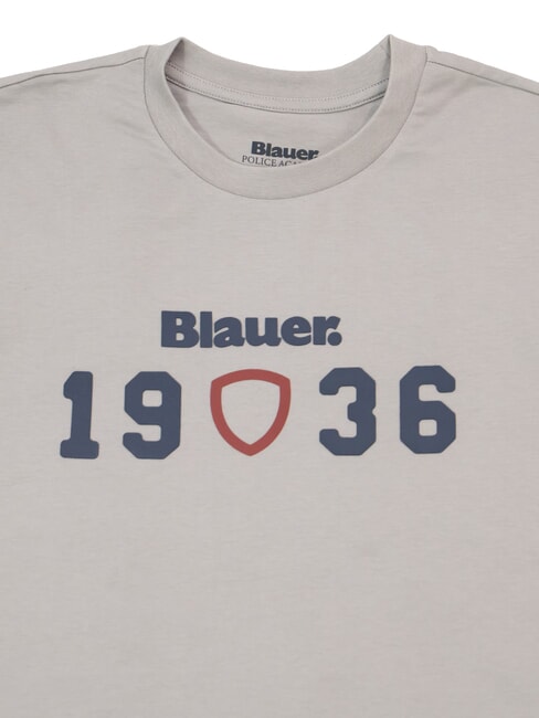 CHAMBERLAIN Camiseta de algod&oacute;n gris brumoso - camiseta