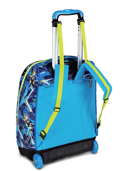CUCCIOLI Mochila con carrito de 2 ruedas, fija Pineneedle - Mochilas con ruedas