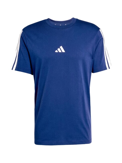 3 STRIPES Camiseta de algod&oacute;n azul - camiseta
