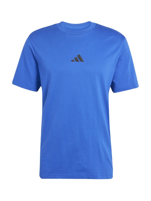 3 STRIPES Camiseta de algod&oacute;n azul - camiseta