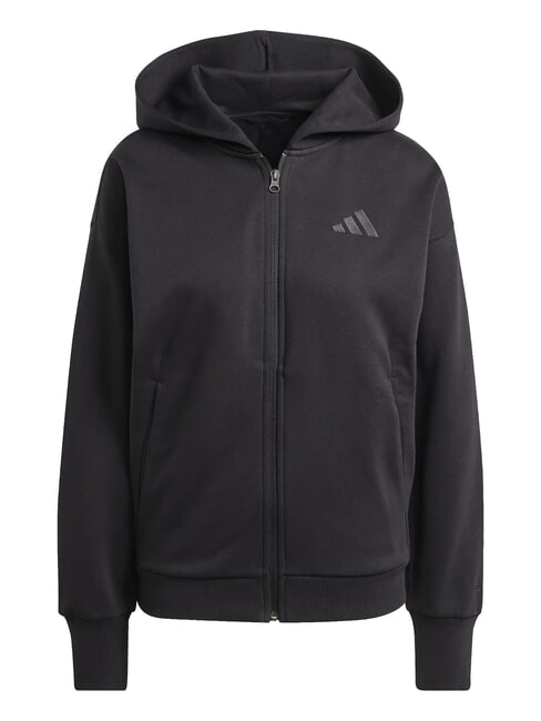 ALL SZN Sudadera con cremallera completa y capucha negro - Sudaderas de mujer