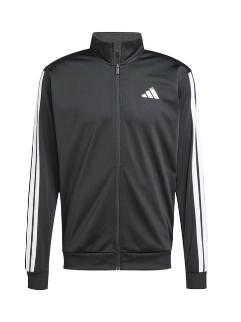 3 STRIPES Sudadera con cremallera completa negro - Sudaderas