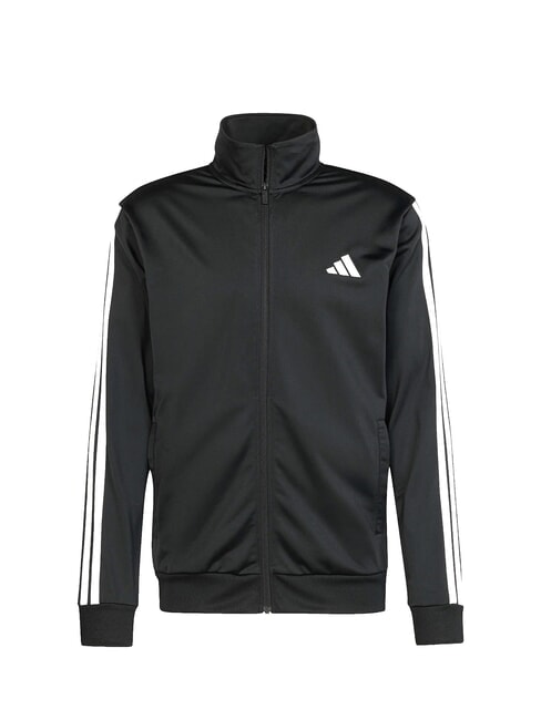 3 STRIPES Pantalones + Sudadera negro - Trajes deportivos para hombres