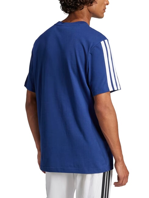 3 STRIPES Camiseta de algod&oacute;n azul - camiseta