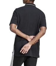 ADIDAS 3 STRIPES Camisa polo de manga corta negro - camisa polo - 2