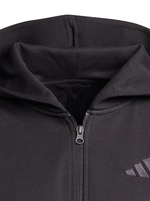 ALL SZN Sudadera con cremallera completa y capucha negro - Sudaderas de mujer