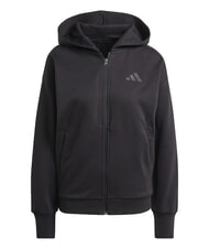 ADIDAS ALL SZN Sudadera con cremallera completa y capucha negro - Sudaderas de mujer - 4