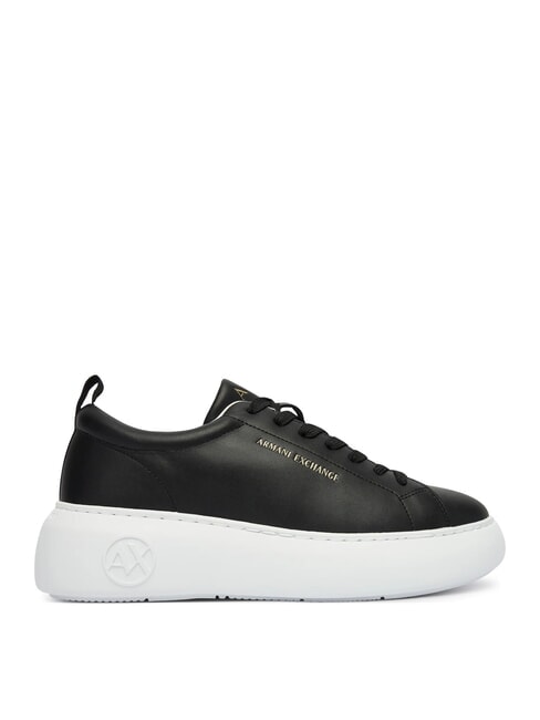 SUPER Zapatillas de cuero negro - Zapatos Mujer