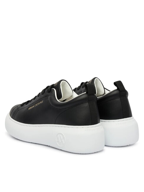 SUPER Zapatillas de cuero negro - Zapatos Mujer