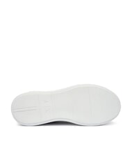 ARMANI EXCHANGE SUPER Zapatillas de cuero negro - Zapatos Mujer - 5