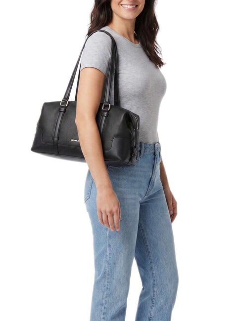 TEDDI Bolso de hombro de piel negro - Bolsos Mujer
