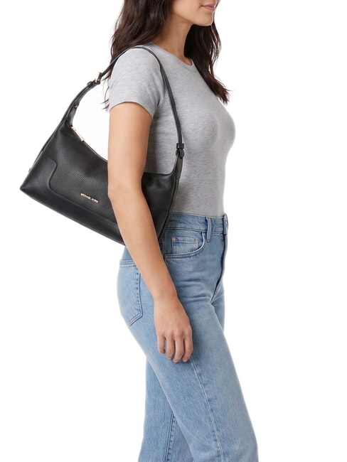 TEDDI Bolso de hombro de piel negro - Bolsos Mujer