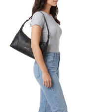 MICHAEL KORS TEDDI Bolso de hombro de piel negro - Bolsos Mujer - 2