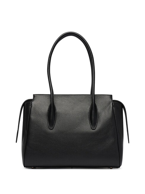 AMBRA Bolso de hombro de piel negro - Bolsos Mujer