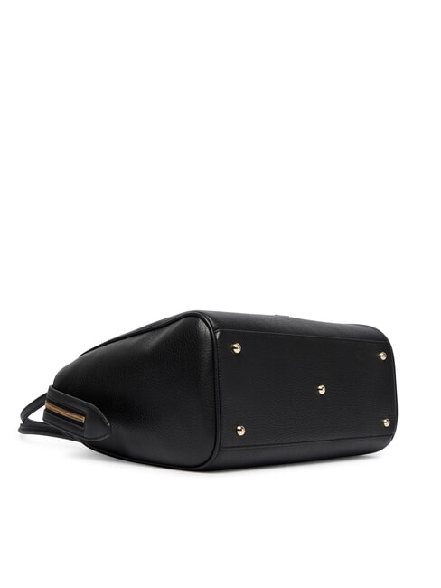 AMBRA Bolso de hombro de piel negro - Bolsos Mujer