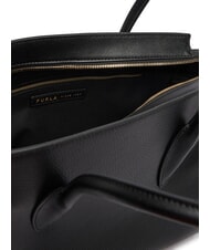 FURLA AMBRA Bolso de hombro de piel negro - Bolsos Mujer - 4