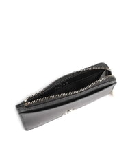 FURLA CAMELIA Monedero de cuero negro - Carteras Mujer - 3