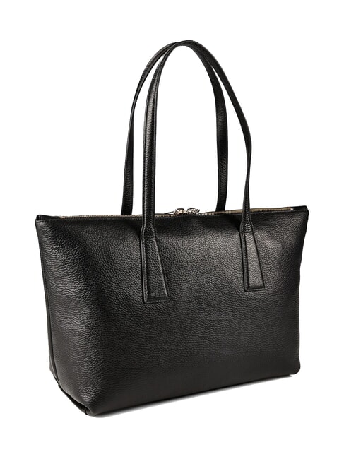 OLIVIA Comprador de cuero negro - Bolsos Mujer