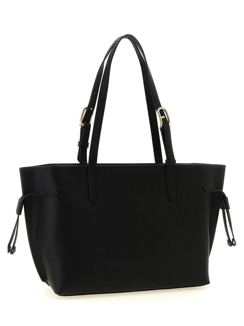 AVA Bolsa de compras mediana de piel negro+negro int - Bolsos Mujer