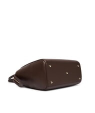 FURLA AMBRA Bolso de hombro de piel chocolate - Bolsos Mujer - 4