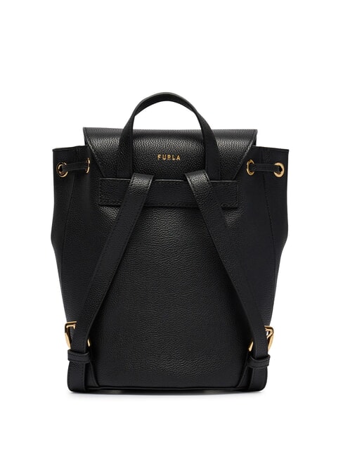 MOONLIGHT Mochila de cuero negro - Bolsos Mujer