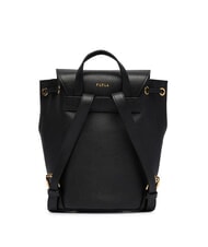 FURLA MOONLIGHT Mochila de cuero negro - Bolsos Mujer - 2