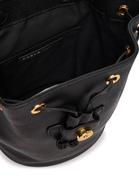 MOONLIGHT Mochila de cuero negro - Bolsos Mujer