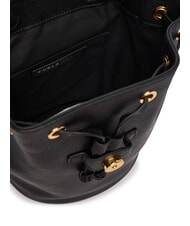 FURLA MOONLIGHT Mochila de cuero negro - Bolsos Mujer - 4