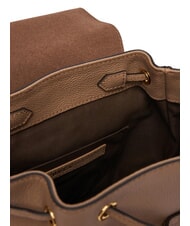 FURLA MOONLIGHT Mochila de cuero caramelo - Bolsos Mujer - 3