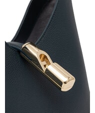 FURLA GOCCIA Bolso de hombro de piel bosque oscuro - Bolsos Mujer - 3