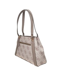 GUESS KARNILLA Bolso de hombro logotipo de color topo oscuro - Bolsos Mujer - 3