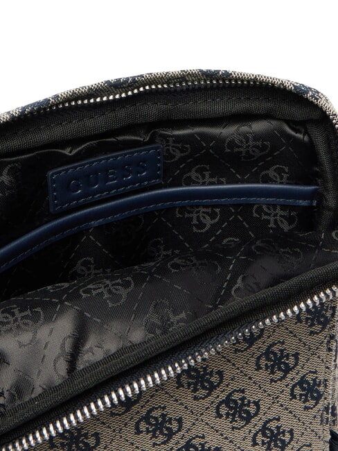 BOSTON II Bolso de hombro arena/azul - Bandoleras Hombre