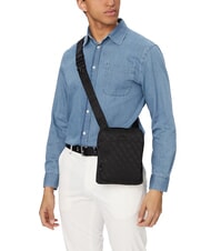 GUESS BOSTON II Bolso de hombro negro oscuro - Bandoleras Hombre - 2