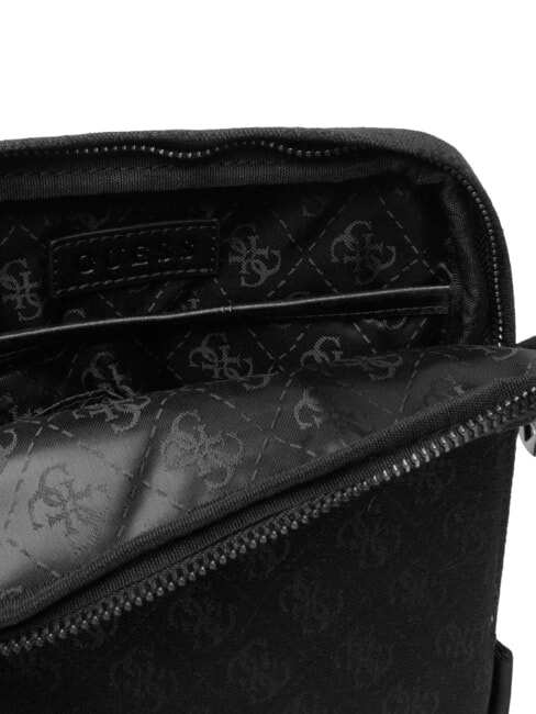 BOSTON II Bolso de hombro negro oscuro - Bandoleras Hombre