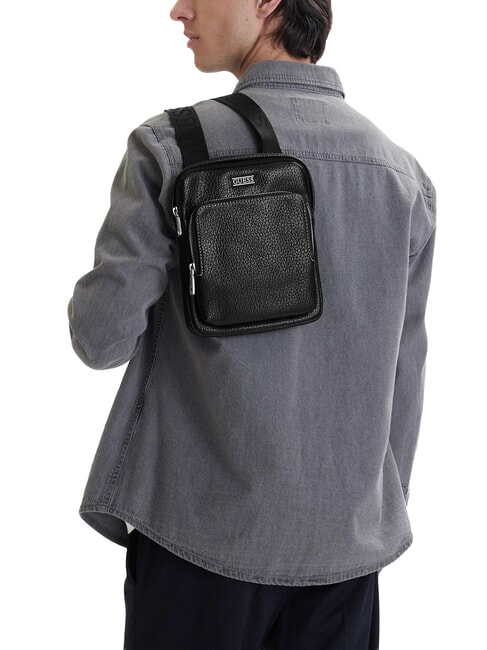 BOSTON Bolso de hombro NEGRO - Bandoleras Hombre