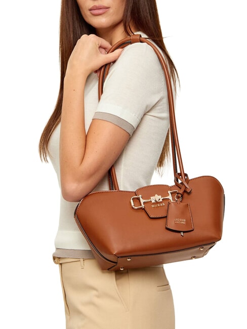 JANIE Bolso de hombro COGNAC - Bolsos Mujer