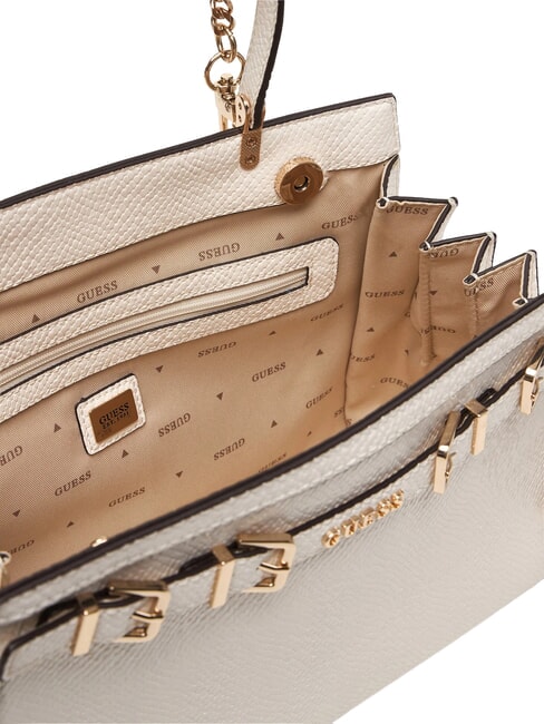 DOVIE Bolso de mano con correa para el hombro. OFFWHITE - Bolsos Mujer