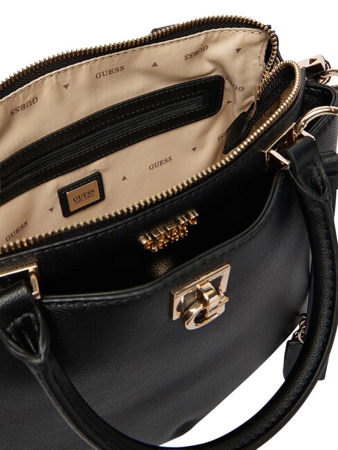 BIANCA Bolso de mano con correa para el hombro. NEGRO - Bolsos Mujer