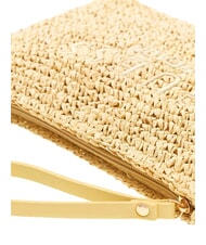 GUESS RAFFIA Bolso arena desnuda - Bolsos Mujer - 5