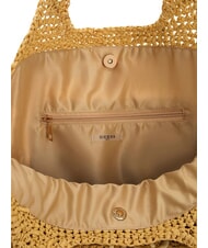 GUESS RAFFIA Bolso de playa de hombro arena desnuda - Bolsos Mujer - 3