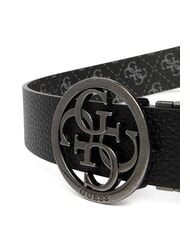 GUESS MILANO Cintur&oacute;n de cuero NEGRO - Cinturones - 3