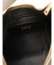 FURLA DIAMANTE Bolso de hombro de piel caoba - Bolsos Mujer - 4