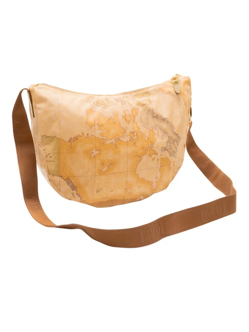 SOFT RANCH Bolso de hombro con estampado GEO verde oliva - Bolsos Mujer