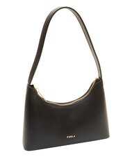 FURLA DIAMANTE Bolso de hombro de piel negro - Bolsos Mujer - 2