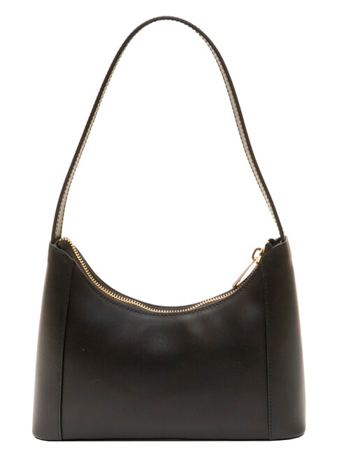 DIAMANTE Bolso de hombro de piel negro - Bolsos Mujer