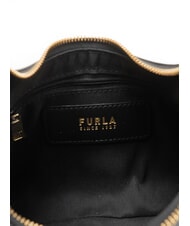 FURLA DIAMANTE Bolso de hombro de piel negro - Bolsos Mujer - 4